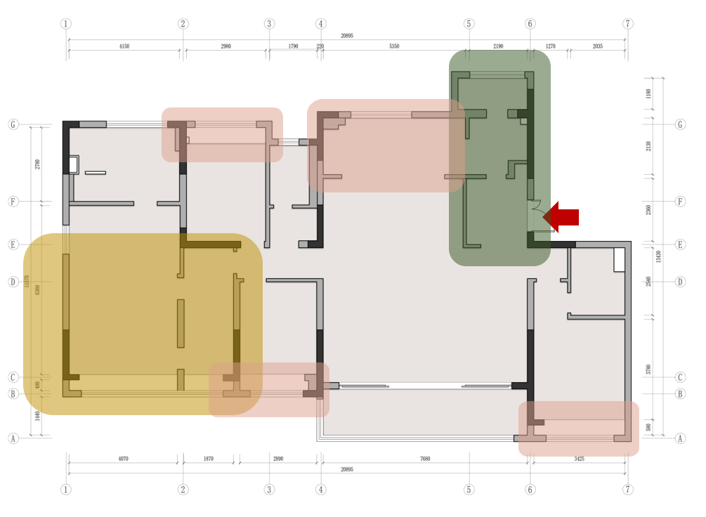 苏州精装房设计 | 颐和源璟249m²方案解析(图2)